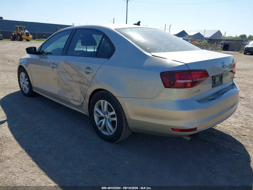 2016 VOLKSWAGEN JETTA 1.4T S