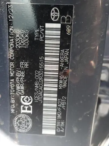 2024 TOYOTA PRIUS PRIME SE  
