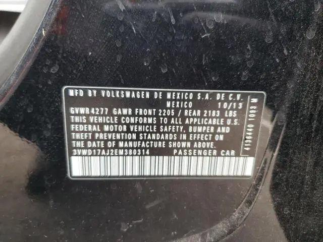 2014 VOLKSWAGEN JETTA SE  