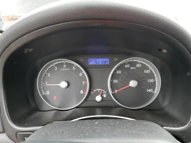 2010 HYUNDAI ACCENT BLUE  