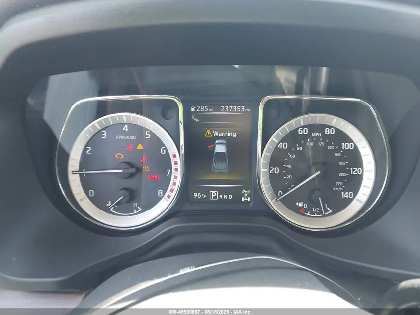 2017 NISSAN TITAN PLATINUM RESERVE