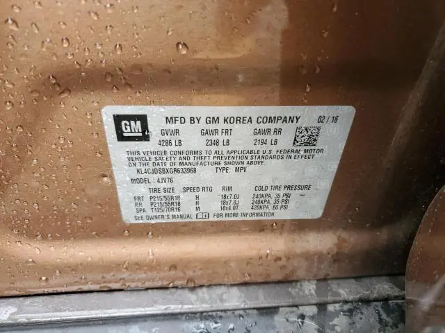 2016 BUICK ENCORE PREMIUM  