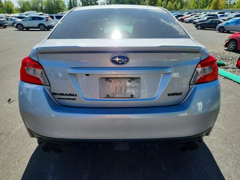 2018 SUBARU WRX   