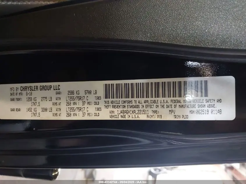 2010 JEEP WRANGLER UNLIMITED RUBICON