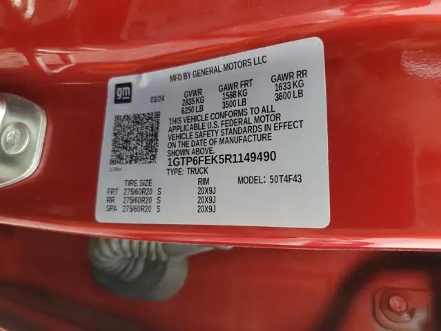 2024 GMC CANYON DENALI  