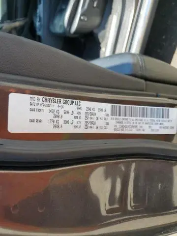 2014 DODGE DURANGO LIMITED  