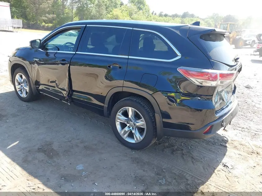 2015 TOYOTA HIGHLANDER HYBRID LIMITED