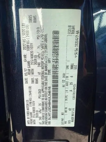 2017 LINCOLN MKC RESERVE  