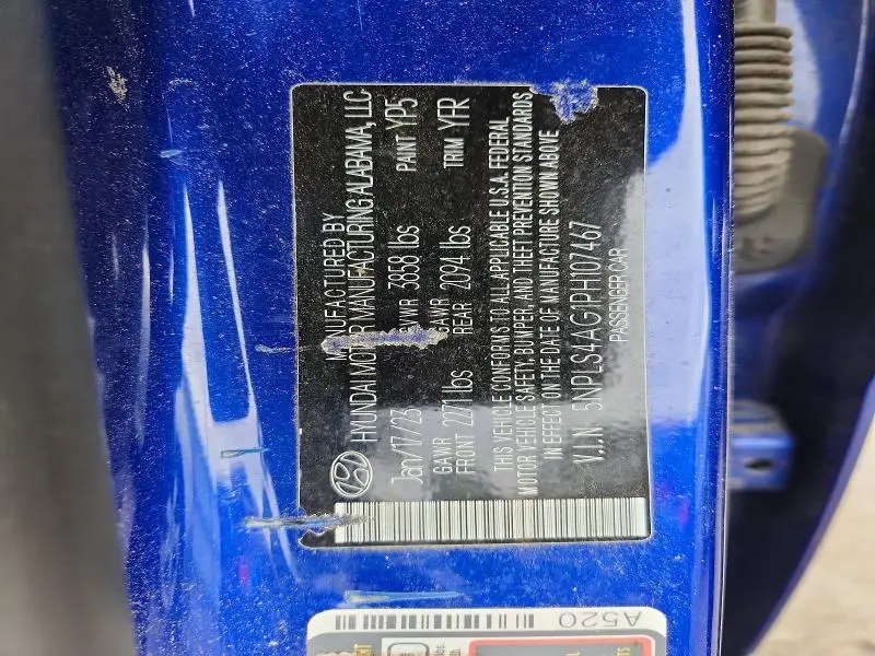 2023 HYUNDAI ELANTRA SEL  