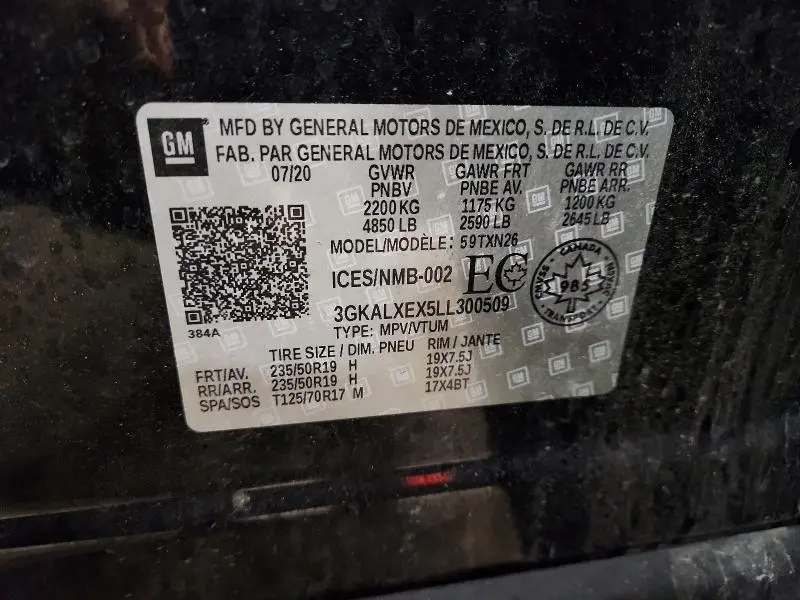 2020 GMC TERRAIN DENALI  
