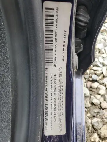 2019 MASERATI GHIBLI S Q4