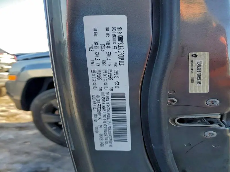 2012 JEEP PATRIOT LATITUDE  