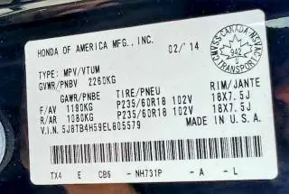 2014 ACURA RDX TECHNOLOGY  