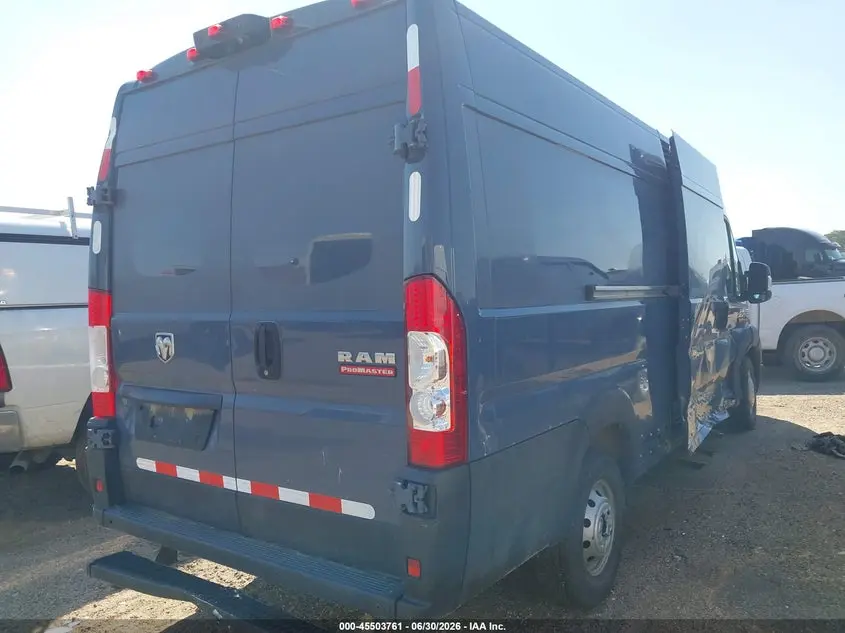 2019 RAM PROMASTER 3500 CARGO VAN HIGH ROOF 159 WB EXT