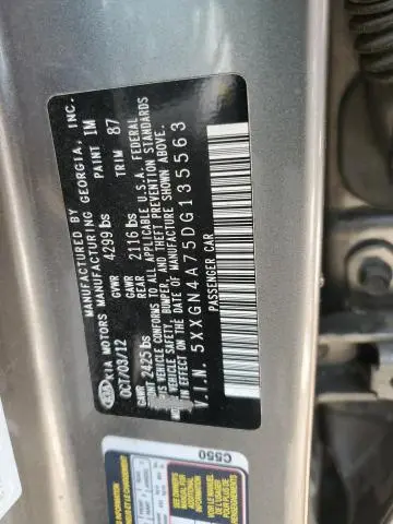 2013 KIA OPTIMA EX  