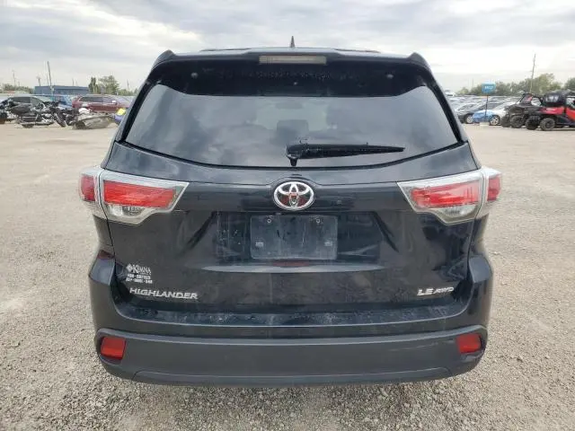 2016 TOYOTA HIGHLANDER LE  