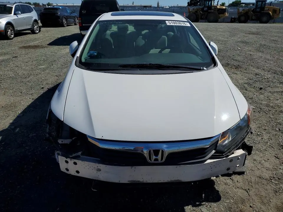 2012 HONDA CIVIC EX  