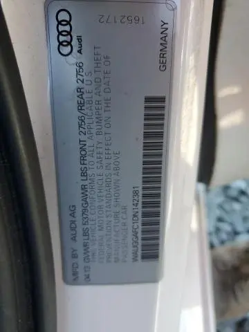 2013 AUDI A6 PREMIUM PLUS  