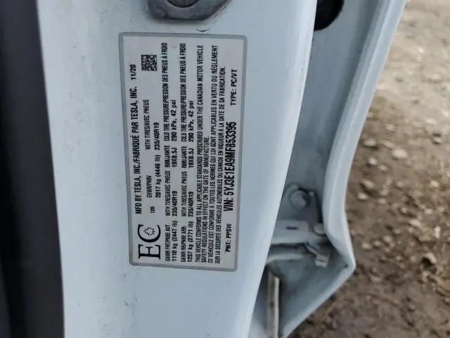 2021 TESLA MODEL 3   