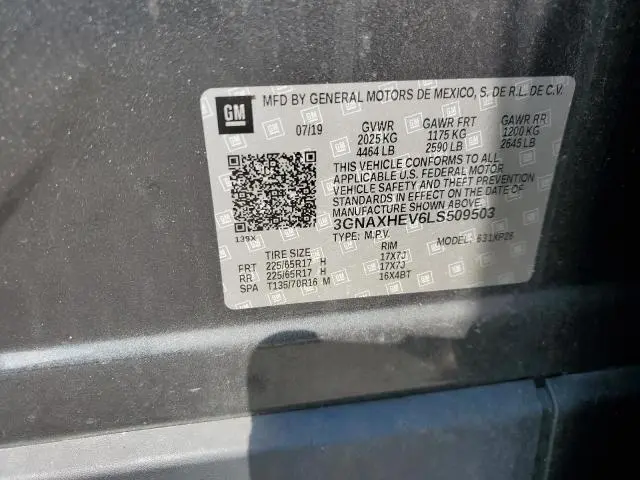2020 CHEVROLET EQUINOX LS  