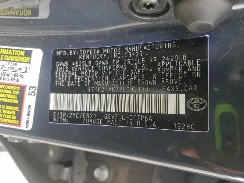 2024 TOYOTA CAMRY TRD  