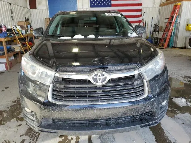 2015 TOYOTA HIGHLANDER XLE  