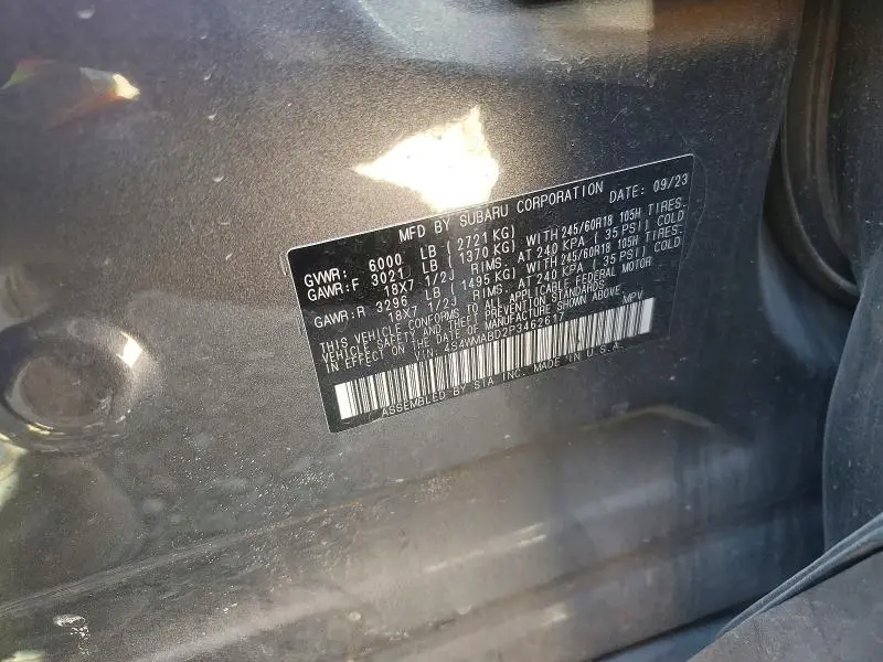 2023 SUBARU ASCENT PREMIUM  