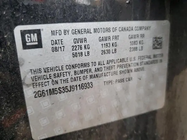 2018 CADILLAC XTS LUXURY  