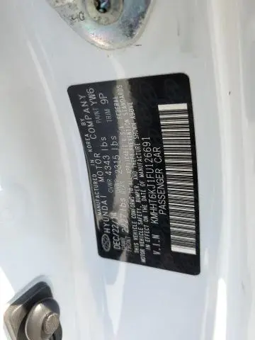 2015 HYUNDAI GENESIS COUPE 3.8L  