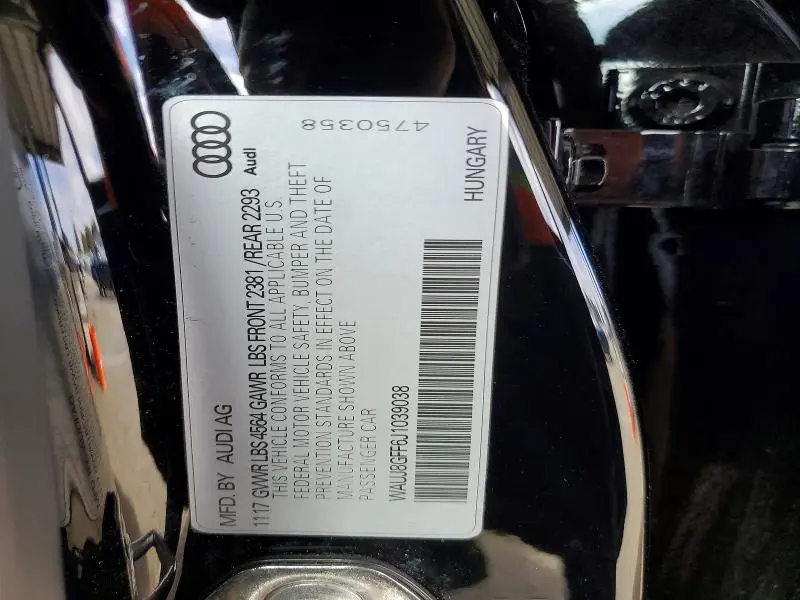 2018 AUDI A3 PREMIUM PLUS  