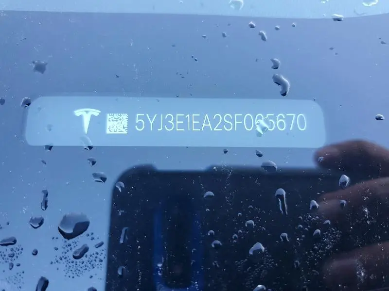 2025 TESLA MODEL 3   