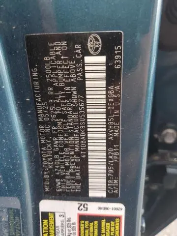 2025 TOYOTA CAMRY XSE