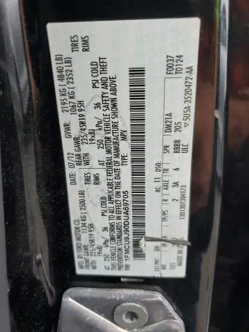 2013 FORD ESCAPE TITANIUM  