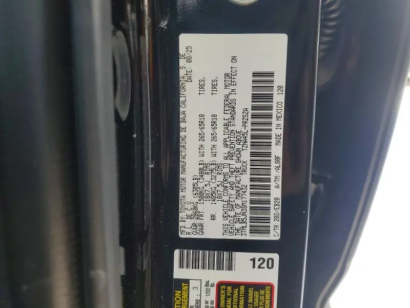 2025 TOYOTA TACOMA DOUBLE CAB  