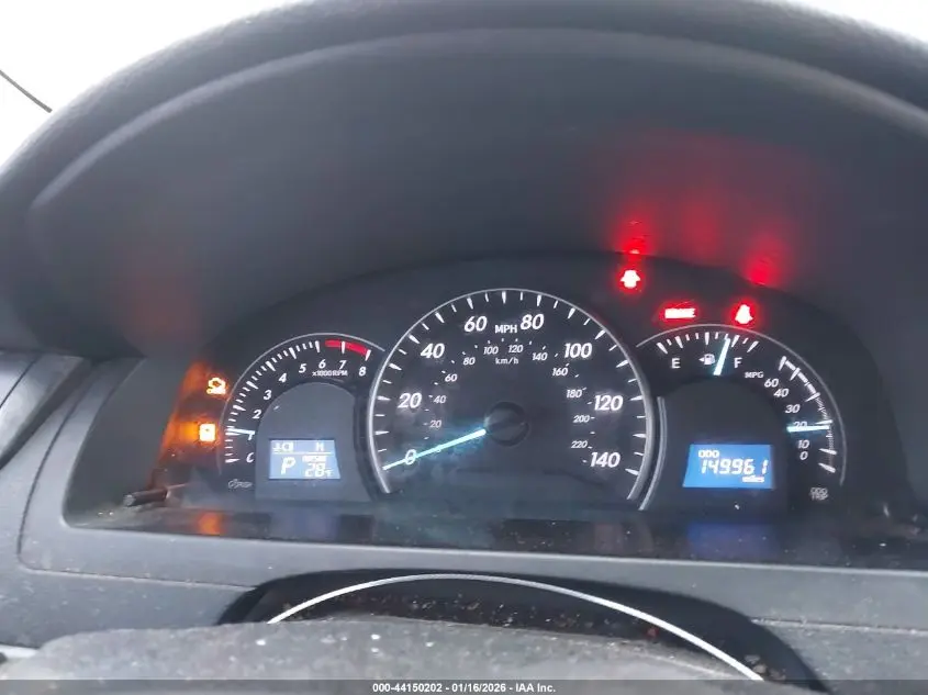 2012 TOYOTA CAMRY LE