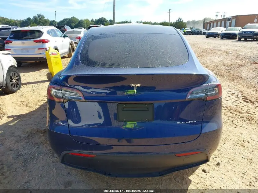 2020 TESLA MODEL Y LONG RANGE DUAL MOTOR ALL-WHEEL DRIVE