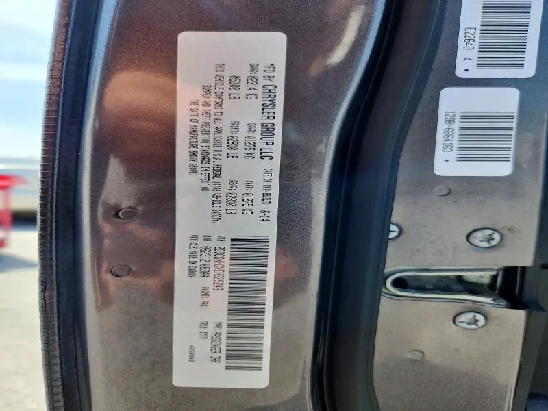 2014 DODGE CHARGER SXT  
