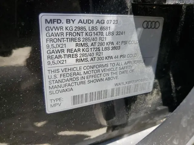 2023 AUDI Q7 PREMIUM PLUS  