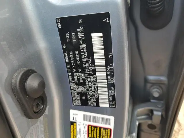 2020 TOYOTA HIGHLANDER XLE  