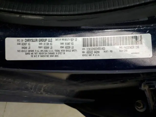 2013 DODGE AVENGER SE  
