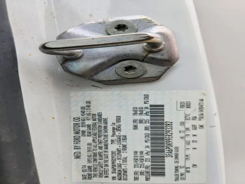 2014 FORD FUSION TITANIUM  