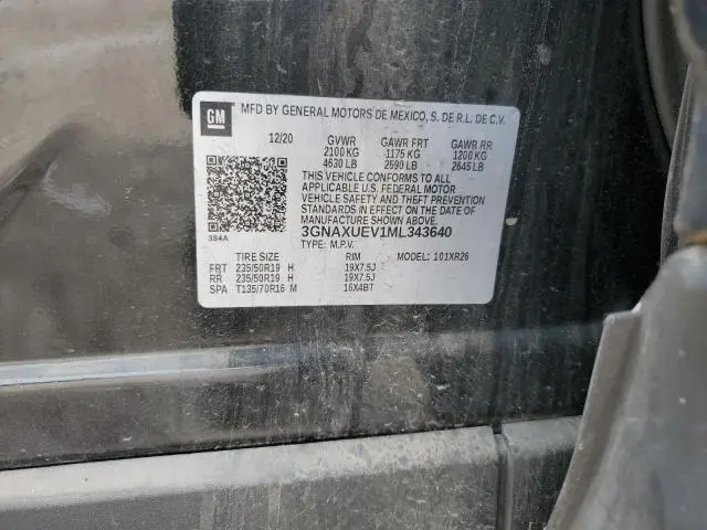2021 CHEVROLET EQUINOX LT  