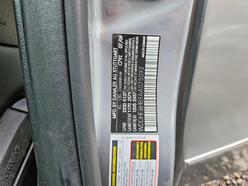 2010 MERCEDES-BENZ E 350 4MATIC  