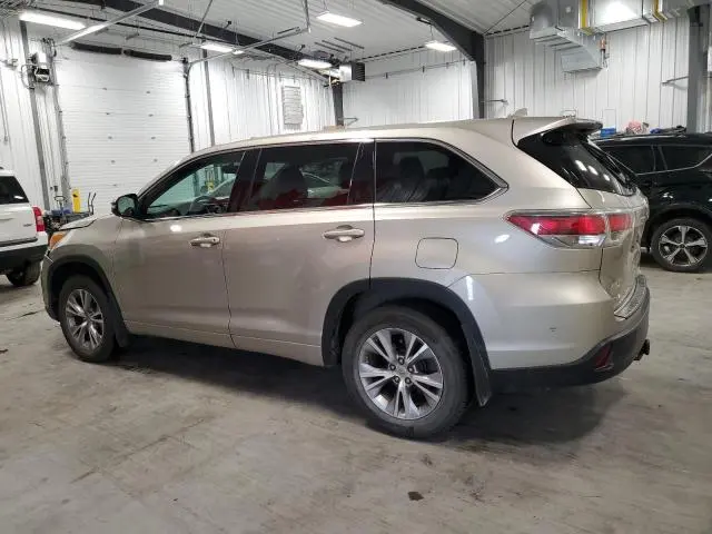 2015 TOYOTA HIGHLANDER LE  