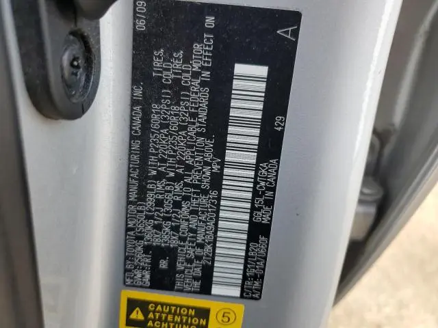 2010 LEXUS RX 350  