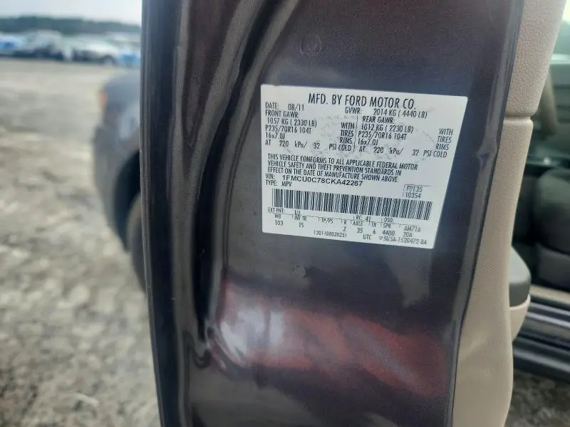 2012 FORD ESCAPE XLS  