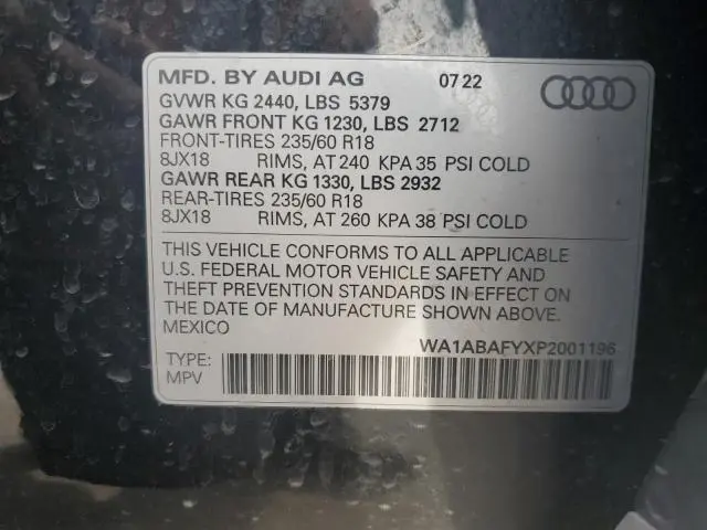 2023 AUDI Q5 PREMIUM 40  