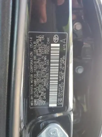2014 TOYOTA PRIUS C 