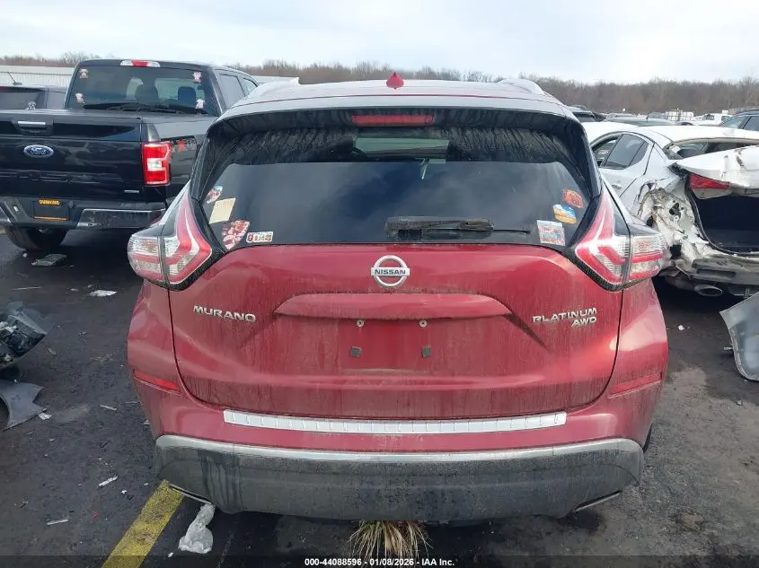 2016 NISSAN MURANO PLATINUM
