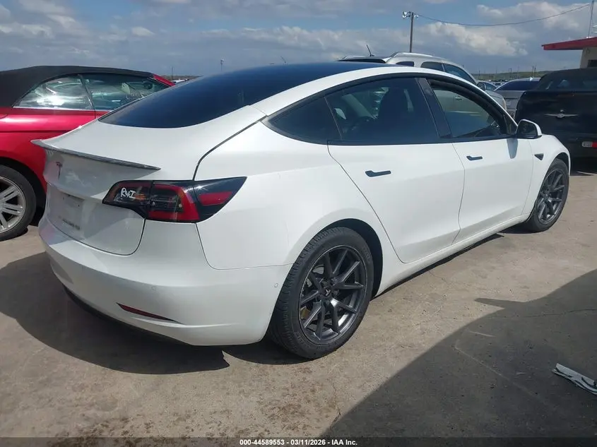 2021 TESLA MODEL 3 STANDARD RANGE PLUS REAR-WHEEL DRIVE